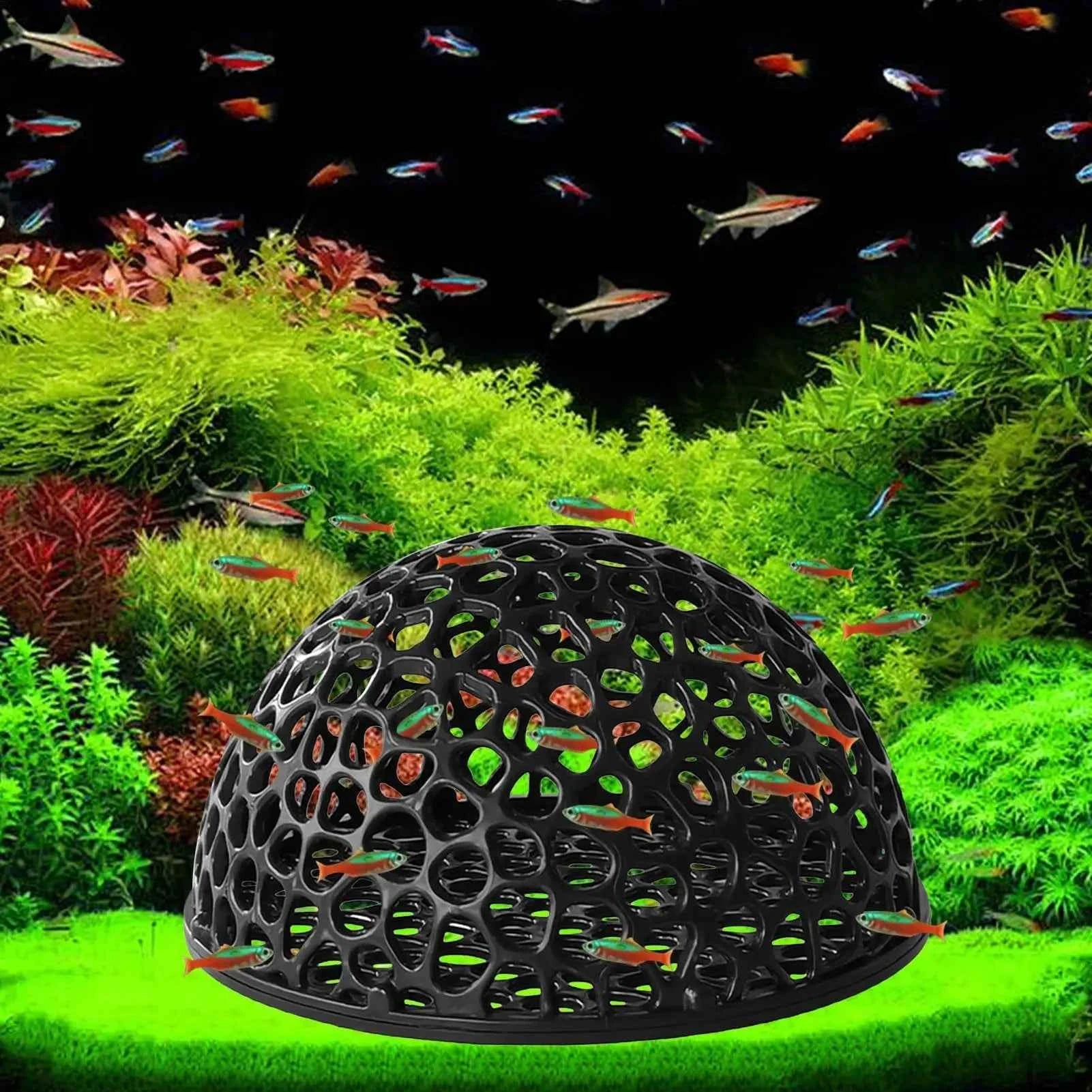 Shrimp Breeding Cave Fish Tank Shrimp Hiding Place Aquarium Decoration Hiding Tools Supplies Betta Habitat Fish Resting Place