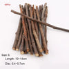 Natural Apple Branch Chew Sticks for Small Pets (5-40pc)