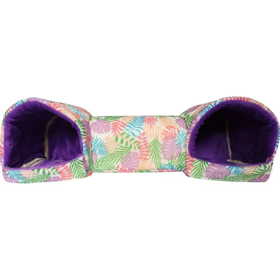 Hamster Rodents Hideaway Toy Gerbil Bed Hideouts Pet Tunnel Cave for Ferrets Hamster Guinea Pigs Sleeping Hideaway Tube F5K3