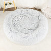Dog Bed Donut Big Large Round Basket Winter Plush Beds for Dogs Medium Accessories Fluffy Kennel Small Puppy Pets Cat Products