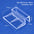 5/6/8/10/12mm Aquarium Acrylic Clips Glass Cover Support Holders Transparent Fish Tank Cover Plate Bracket Aquarium Accessories