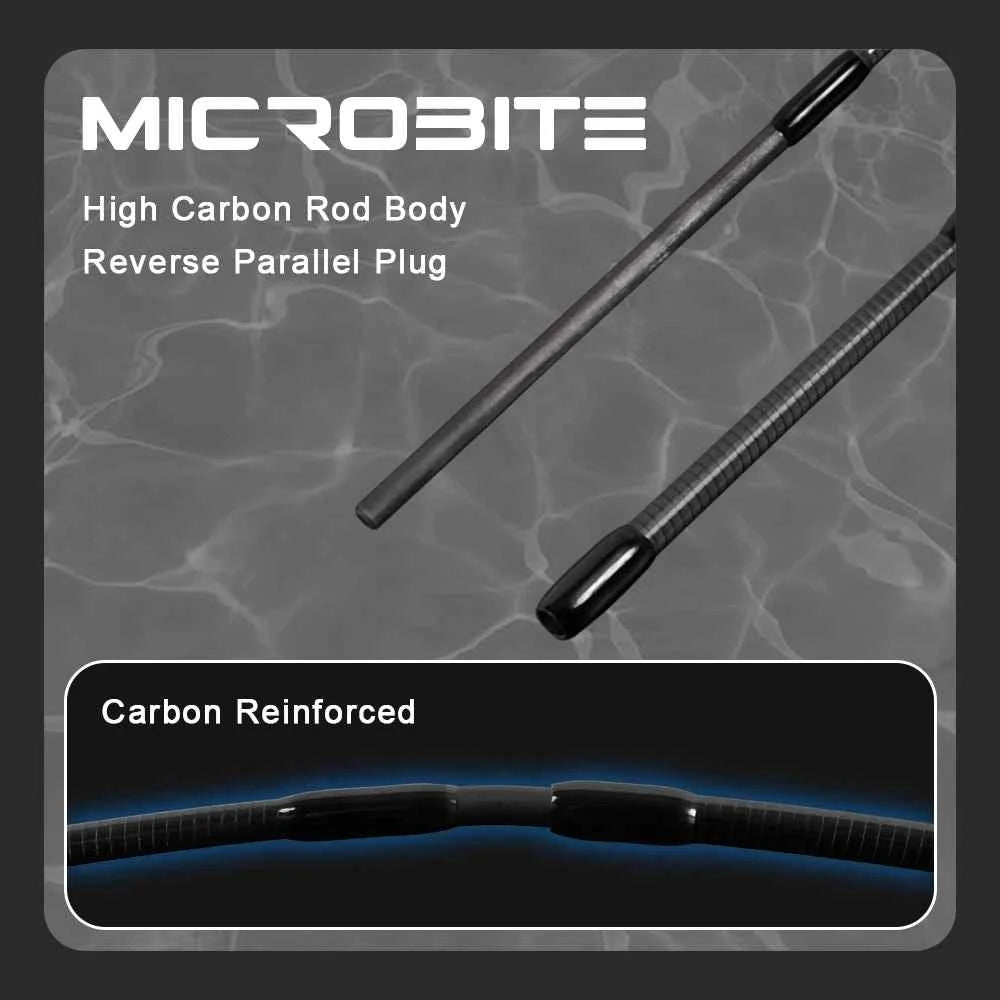 MIFINE MICROBITE Ajing Fishing Spinning Rod Lure 2g/3g/5g/8g/10g Saltwater Freshwater Light Rock Fishing Fast Action Fuji Ring