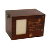 1pc-Pet solid wood urn, puppy and kitten funeral supplies, pet urn
