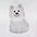 Dog Hair Storage Cute Pendant Keychain Bag Pendant Couple Car Key Chains Jewelry Souvenir Collection Gift Decoration Accessories