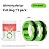 Aluminum Alloy Ring Wire Pulling Ring Wire Puller Bottom Hanging Wire Puller Anti Slip Fishing Wire Puller Portable