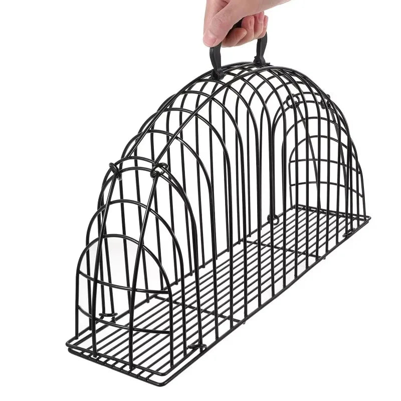 Cat Bath Cage Iron Anti-scratch Anti-bite Cage Fixed Dry Bath Double Door Cat Beauty Cage Anti-escaping Cat Accessories - Play Paws Toys