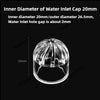 Transparent Fish Tank Water Pipe Acrylic Tube Fittings Elbow Joint Duck Bill Water Outlet Aquarium Accessries Rain Shower Outlet