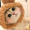 Funny Pet Headband Plush Yarn Panda Pig Chick Cat Dog Warm Cosplay Costume Headdress for Cats Dogs Pets Supplies Accessories