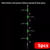 PD Fishing Tackle Nylon Tenpin Line Set Sea Fishing Wreck Pulling Stream Shore Fishing Long Casting Gourd Connector Accessories
