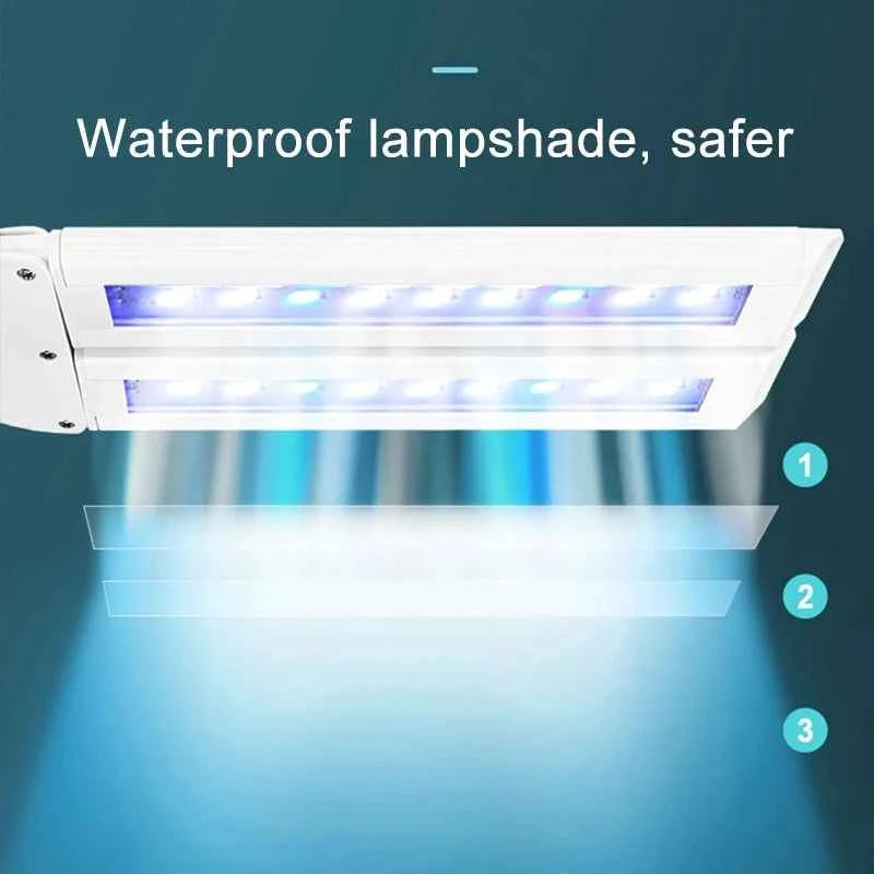 Super Bright Clip Lamp LED Aquarium Light for Aquatic Plant Grow Fish Tank Full Spectrum Timing Lamp 220-240V 30~70CM 4W 8W 13W