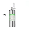 ZRDR Aquarium CO2 Generator Bubble Counter Electromagnetic Valve Steel Cylinder Raw Material Reaction Water Grass CO2 Generator