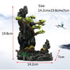 Resin Aquarium Rockery Mountain Decoration Artificial View Rock Cave Stone Tree Fish Tank Ornament Aquarium Decor Home New