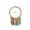 Pet Bird Parrot Toy Cotton Rope Circle Toys Chewing Bite Parrot Perch Hanging Cage Swing Rope Ring Stand Climb Toy Bird Supplies