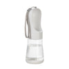 Portable Dog Water Bottle With Food Container Travel 2 in 1 Pet Water Dispenser For Small Large Dogs Cat Labrador Drinking Bowls
