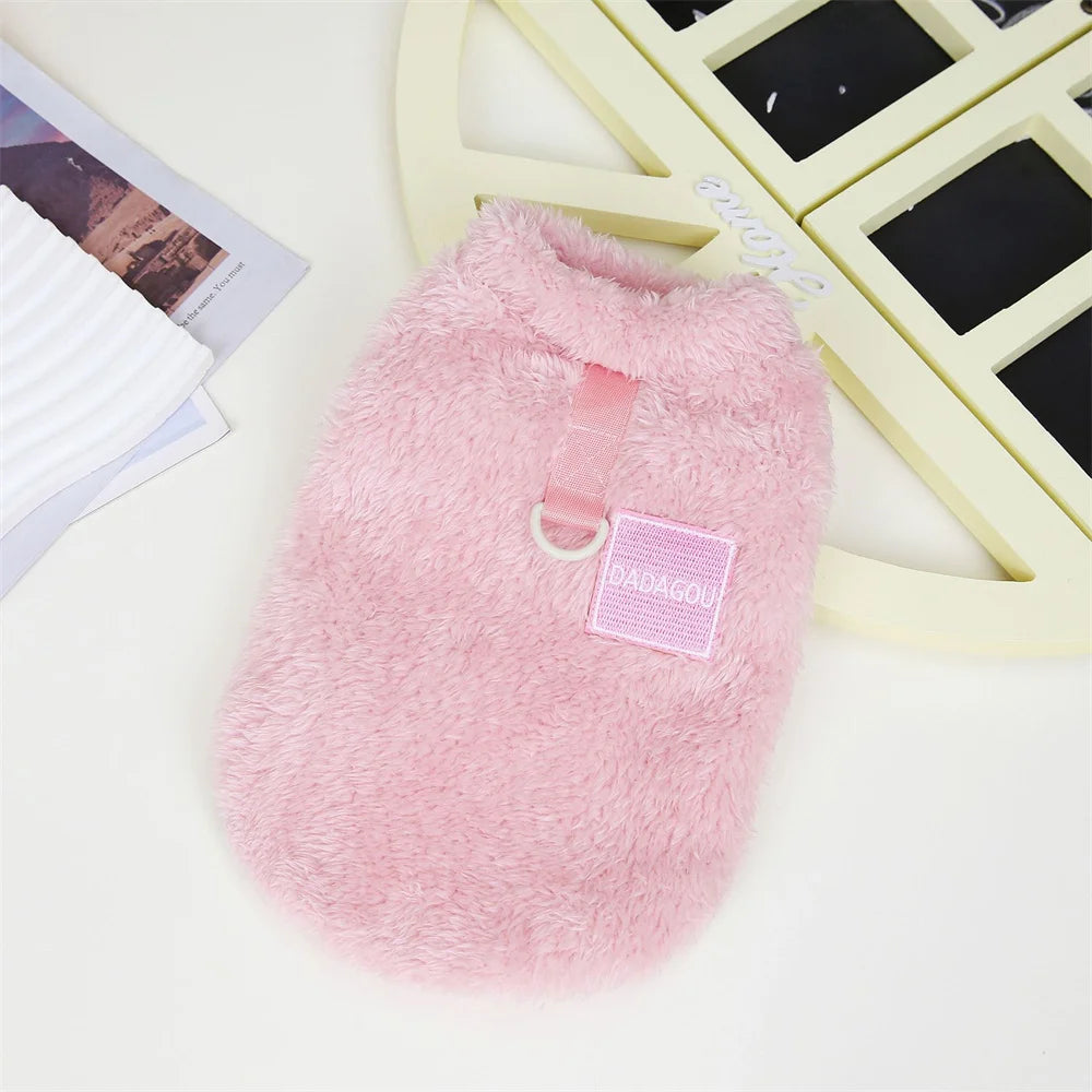 Winter Cat Puppy Jumpsuits Warm Fleece Pet Coat for Small Dogs Cats Kitten Clothing Chihuahua Sphynx Jacket ropa para gato - Play Paws Toys