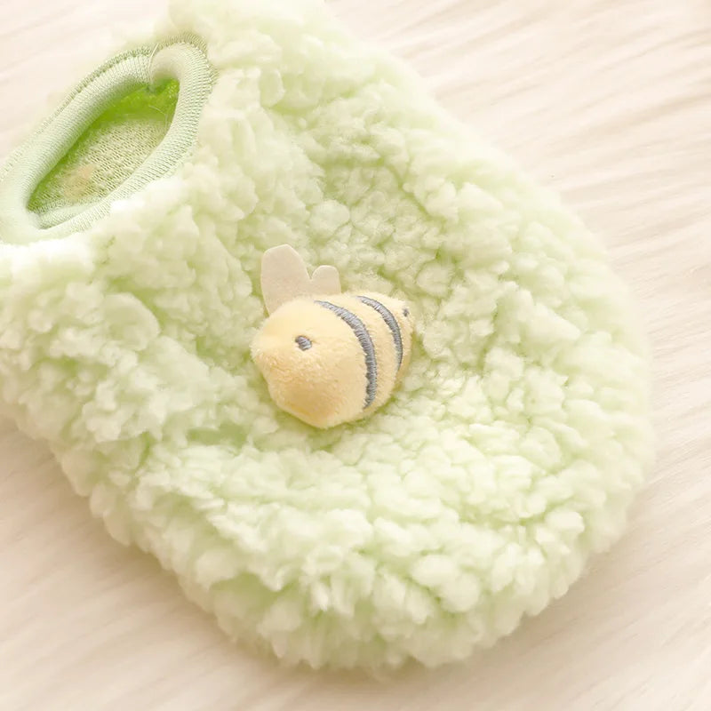Newborn Cat Kitten Velvet Clothing Winter Warm Little Pet Sweater for Small Animals Bunny Pullovers Clothes Teacup Poodle XXXS - Play Paws Toys