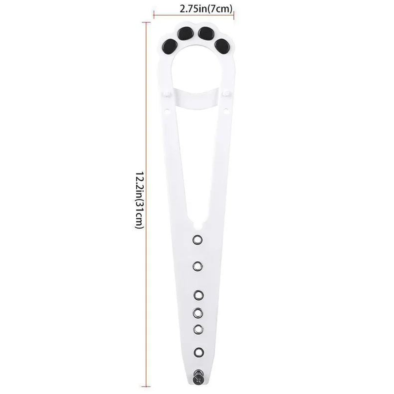 Cat Door Holder Latch Adjustable Dog Door Stopper Elastic Gate Lock Flex Latch Strap Keep Dog Out From Entering Pet Gate Supply
