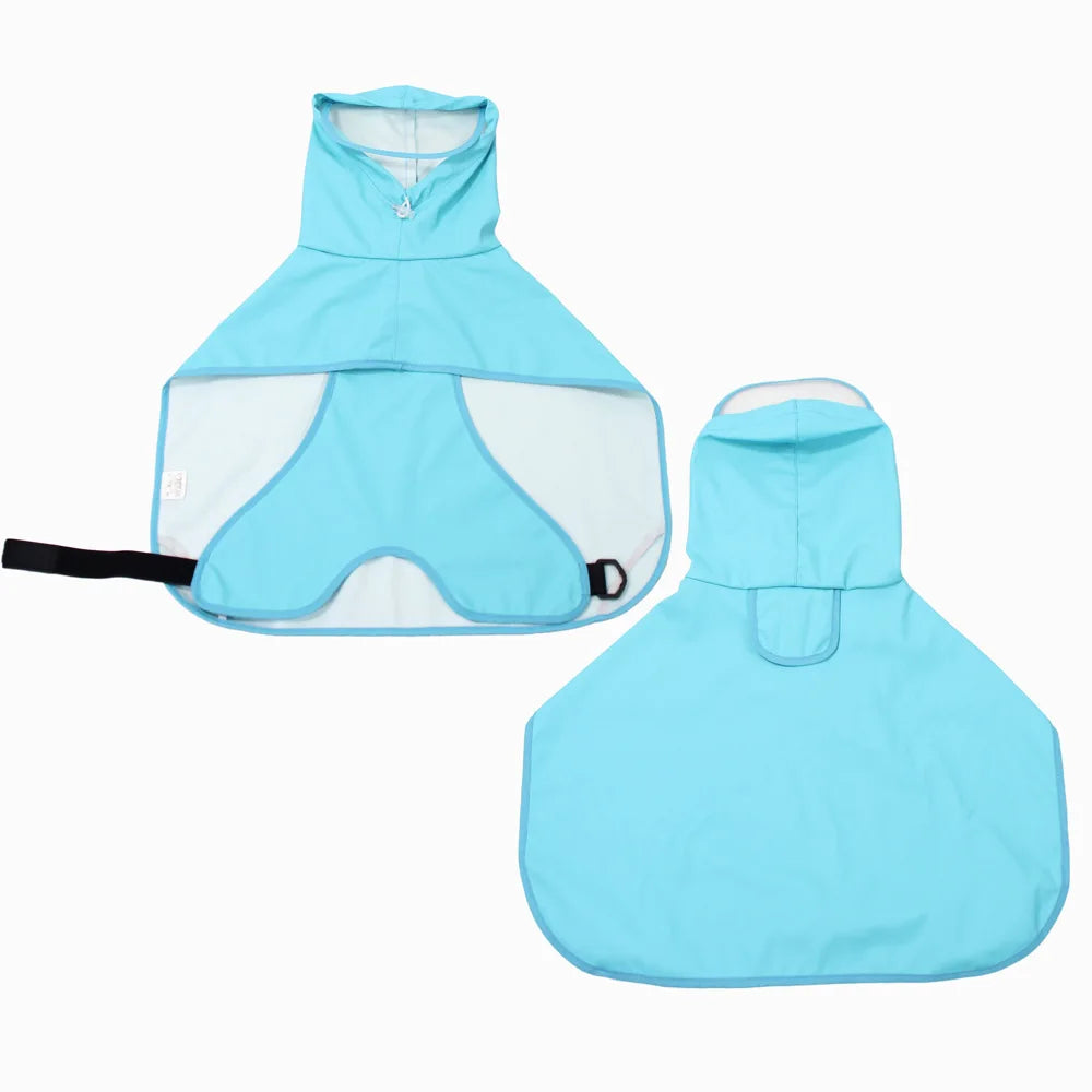 Teddy Cgi Golden Dog Clothes Egg Olk Man PU Waterproof Jacket Dog Raincoat Pet Supplies Waterproof Outdoor