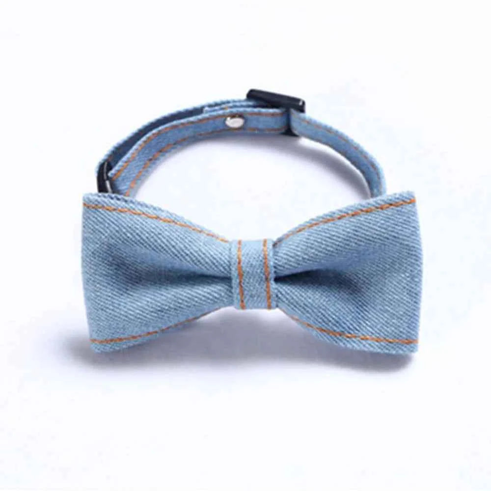 Pet Accessories for Dogs Cats Bowtie British Style Puppy Plaid Tie Breakaway Bowknot Collar for Small Dog Cat Gentleman Costume