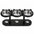 15° Tilted Elevated Cat Bowl Stand with 3 Stainless Steel Bowls for Cats, Puppies and Small Pets, Detachable, Easy to Clean