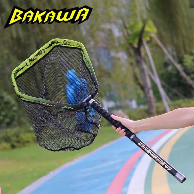 BAKAWA 3.5M Anti slip handle mesh pole suit Suitable carrying various fishing scenarios Carp fishing goods River lake sea Pesca