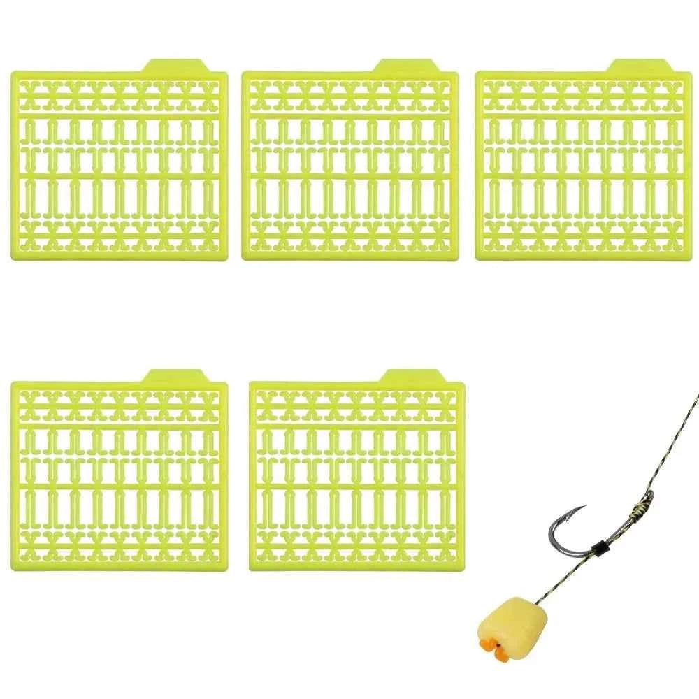 5Pcs Carp Fishing Tackle Carp Fishing Hair Rig Stops Boilie Bait Stoppers Extender Accessory for Carp/Coarse Fishing