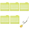 5Pcs Carp Fishing Tackle Carp Fishing Hair Rig Stops Boilie Bait Stoppers Extender Accessory for Carp/Coarse Fishing