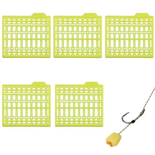 5Pcs Carp Fishing Tackle Carp Fishing Hair Rig Stops Boilie Bait Stoppers Extender Accessory for Carp/Coarse Fishing
