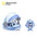 Mambobaby Baby Pool Float with Canopy & Tile Baby Swim Ring Infant Swimming Trainer Circle With Adjustable Strap for Boys Girls