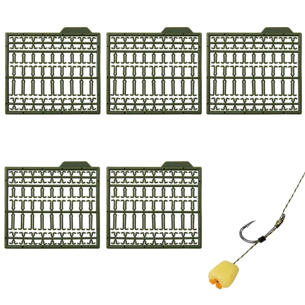 5Pcs Carp Fishing Tackle Carp Fishing Hair Rig Stops Boilie Bait Stoppers Extender Accessory for Carp/Coarse Fishing