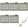 5Pcs Carp Fishing Tackle Carp Fishing Hair Rig Stops Boilie Bait Stoppers Extender Accessory for Carp/Coarse Fishing