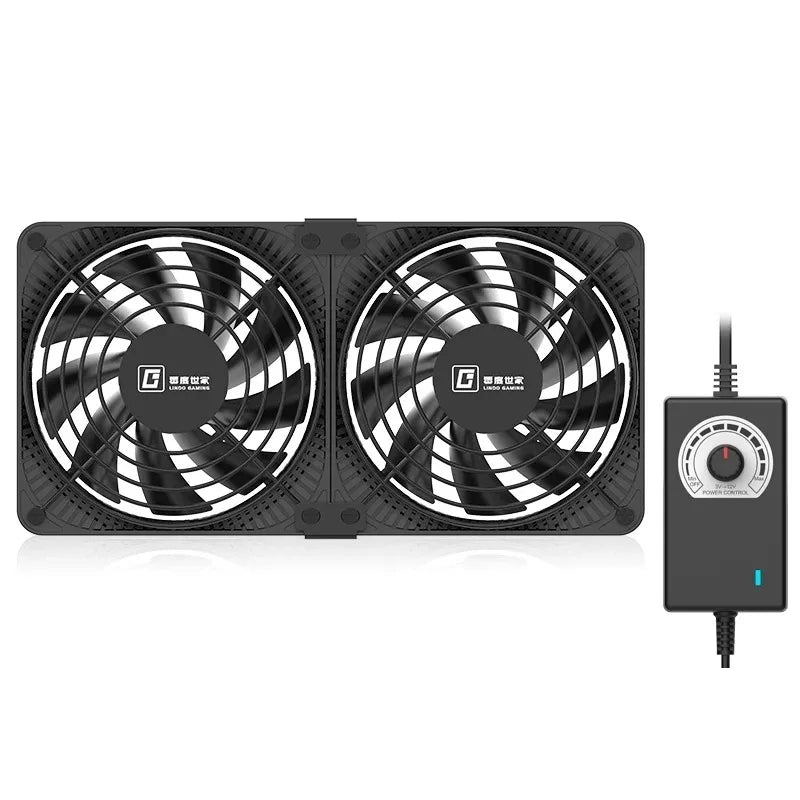 TEUCER 3000RPM 120MM Large Air Volume 220V Btc Mining Machine Workstation Cabinet Server Case Cooling System Fan with Adapter