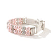 Pearl Pet Collar Artificial Pearls Rhinestone Dog Collar For Cat Necklace Wedding Party Pink Blue Green