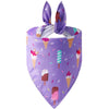 Sucado Dog Bandana Fruit Floral Spring Washable Soft Doggy Scarf Kerchief Summer Adjustable for Small Medium Large Dogs Pets