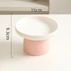 Elevated Ceramic Cat Bowl Non-Slip Pet Food DishHeavy Base for Flat-Face Cats/Dogs, Neck Protection, Anti-Spill, Easy Clean