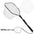 Fly Fishing Landing Net Soft Rubber Mesh Catch Release Fish Net Lightweight Portable Landing Net with Aluminum Handle Frame