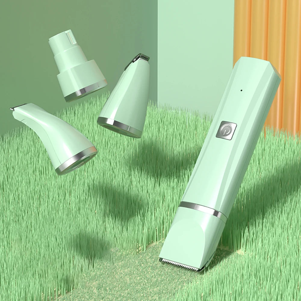 Dog Clipper 3 in 1 Pet Electric Hair Shaver With Cat Nail Grinder Trimmer Dog's Haircut Grooming Tools Cat Claw Cutter