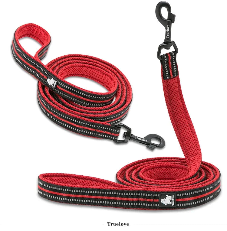 Truelove Pet Dog Leash Reflective Nylon Webbing Zinc Alloy Hook Suitable For Small And Large Dogs 110/200CM Length Products