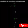 PD Fishing Tackle Nylon Tenpin Line Set Sea Fishing Wreck Pulling Stream Shore Fishing Long Casting Gourd Connector Accessories