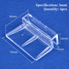 5/6/8/10/12mm Aquarium Acrylic Clips Glass Cover Support Holders Transparent Fish Tank Cover Plate Bracket Aquarium Accessories