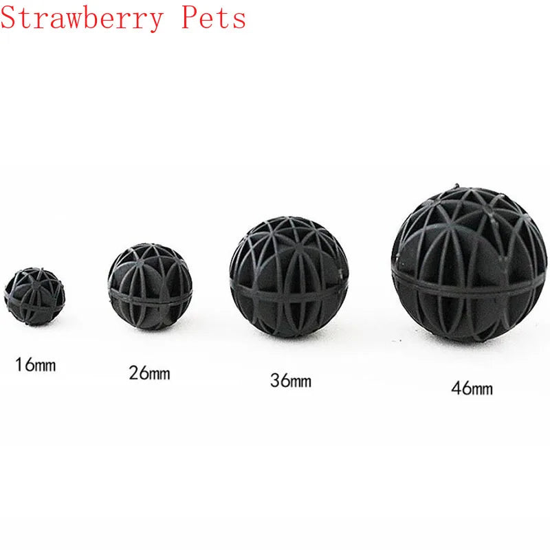 10/20/50/100Pcs/lot 16mm Aquarium Filter Bio Balls Portable Wet Dry Cotton For Air Pump Clean Fish Tank Pond Sponge Media
