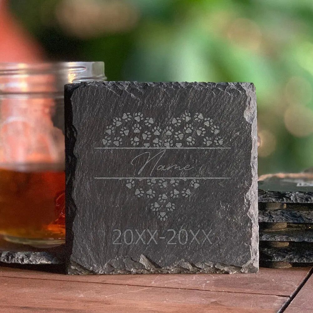 Pet Memorial Stone Custom Dogs Name and Date of Death Personalized Pet Loss Gifts Personalized Dog Grave Marker Plaque