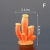Artificial Coral Fish Tank Decoration Emulates Starfish Resin Reef Landscape Aquarium Decoration Craft Tabletop Decoration