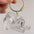 New Cat Hair Storage Keychain Bag Pendant Transparent Pet Fur Keepsake Capsule Souvenir Collection Gift Decoration Accessories
