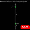 PD Fishing Tackle Nylon Tenpin Line Set Sea Fishing Wreck Pulling Stream Shore Fishing Long Casting Gourd Connector Accessories