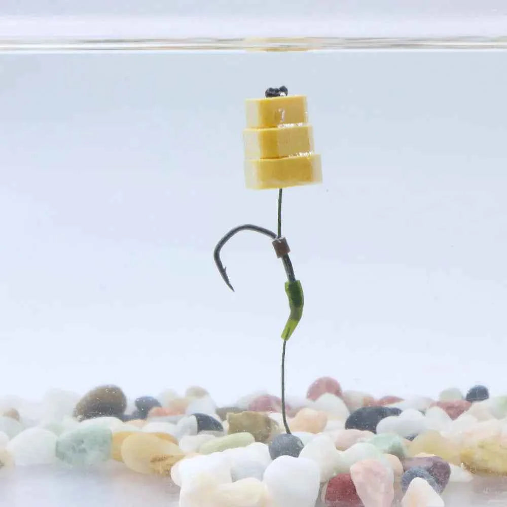 15pcs Carp Fishing Bait Pop Up Boilie Fishing Rig Accessories EVA Foam Fake Bait Corn Shape Method Feeder Carp Tackle Fish Lure