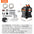 SucceBuy Aquarium Filter 264GPH 3-Stage Canister Filter Ultra-Quiet Internal Aquarium Filter with UV Protection for Fish Tanks