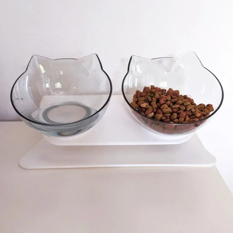 Non-Slip Double Cat Bowl Dog Bowl With Stand Pet Feeding Cat Water Bowl For Cats Food Pet Bowls For Dogs