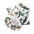 Summer Dog Clothes Coconut Tree Pineapple Flower Print Dog Cat Shirt Short Sleeve Fashion Beach Hawaiian Style Clothes For Pets