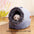 KEMORELA Striped Long-Haired Portable Bed And Comfortable Cat Bed Plush And Safe Indoor Pet HouseSuitable For Cats And Dogs - Play Paws Toys